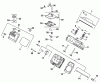 Zerto-Turn Mäher 74191 (Z320) - Toro Z Master 122cm Mower and Bagger (SN: 890160 - 895000) (1998) Spareparts HEAD / VALVE / BREATHER