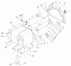 Zerto-Turn Mäher 74195 (Z350) - Toro Z Master 48" Mower and Bag (SN: 200000001 - 200999999) (2000) Spareparts BAGGER ASSEMBLY