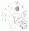 Zerto-Turn Mäher 74195 (Z350) - Toro Z Master 48" Mower and Bag (SN: 200000001 - 200999999) (2000) Spareparts EXHAUST ASSEMBLY