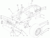 Zerto-Turn Mäher 74195 (Z350) - Toro Z Master 48" Mower and Bag (SN: 200000001 - 200999999) (2000) Spareparts TRACTION FRAME ASSEMBLY