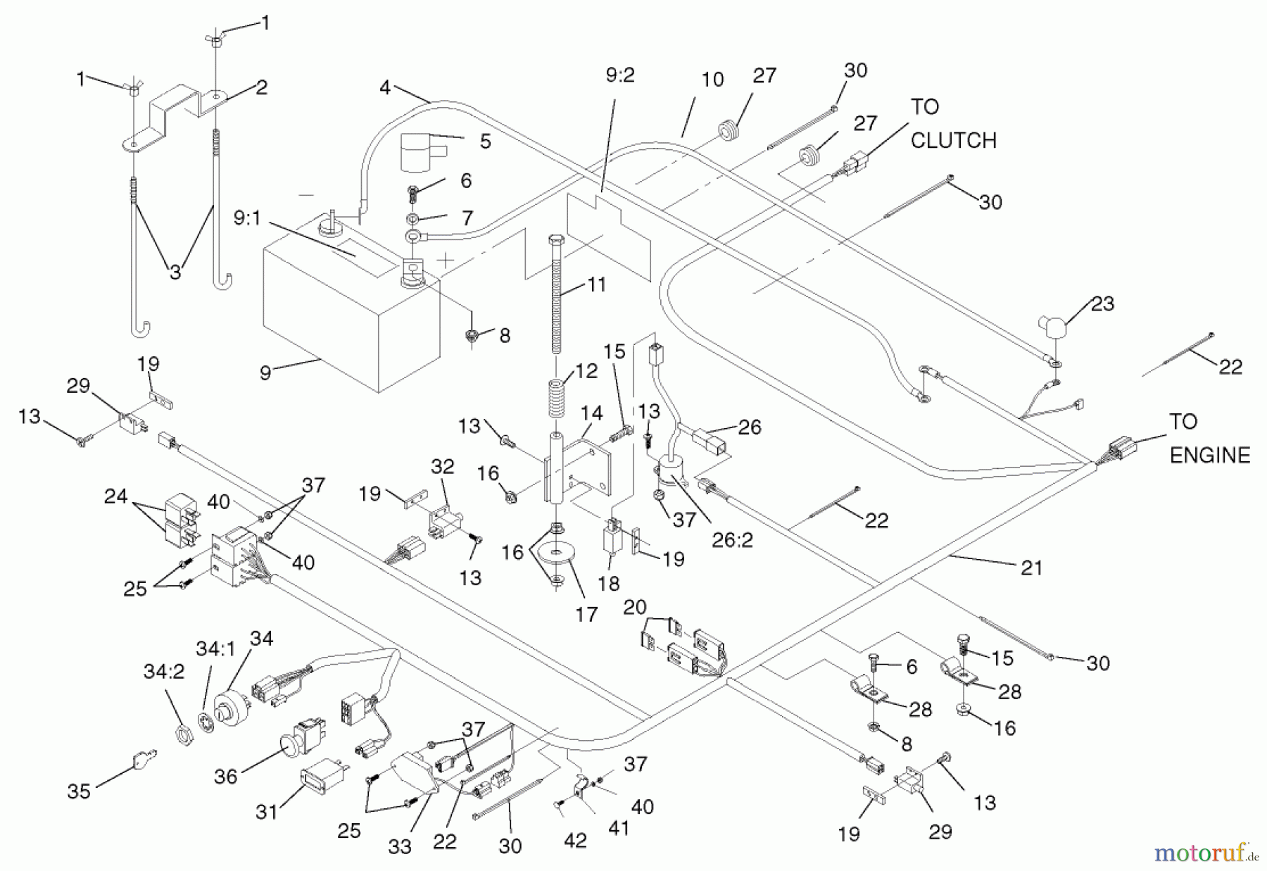  Zerto-Turn Mäher 74197 (Z153) - Toro Z Master Mower, 52