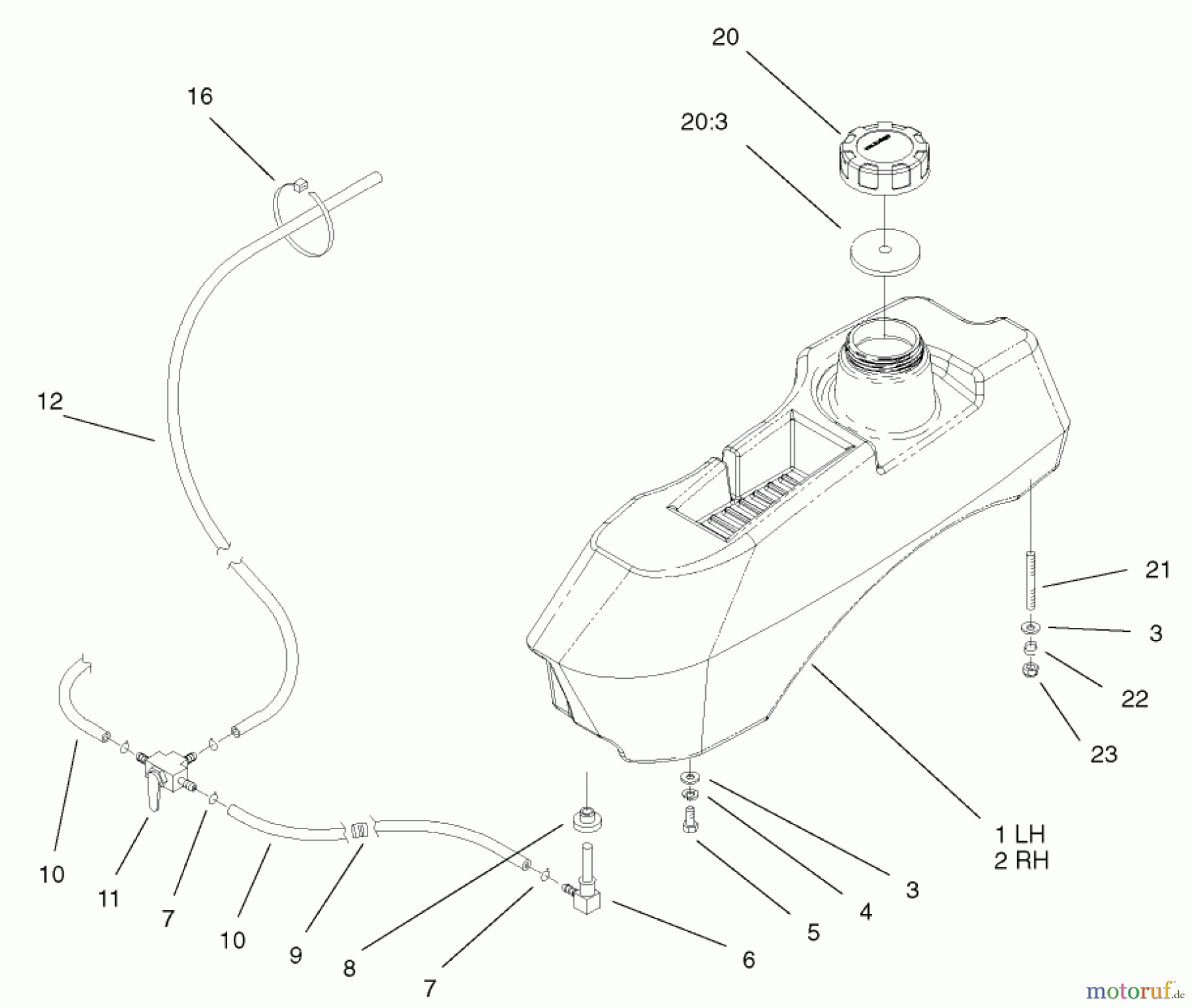  Zerto-Turn Mäher 74197 (Z153) - Toro Z Master Mower, 52