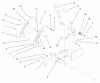 Zerto-Turn Mäher 74197 (Z153) - Toro Z Master Mower, 52" SFS Side Discharge Deck (SN: 220000001 - 220000113) (2002) Spareparts HEIGHT OF CUT ASSEMBLY