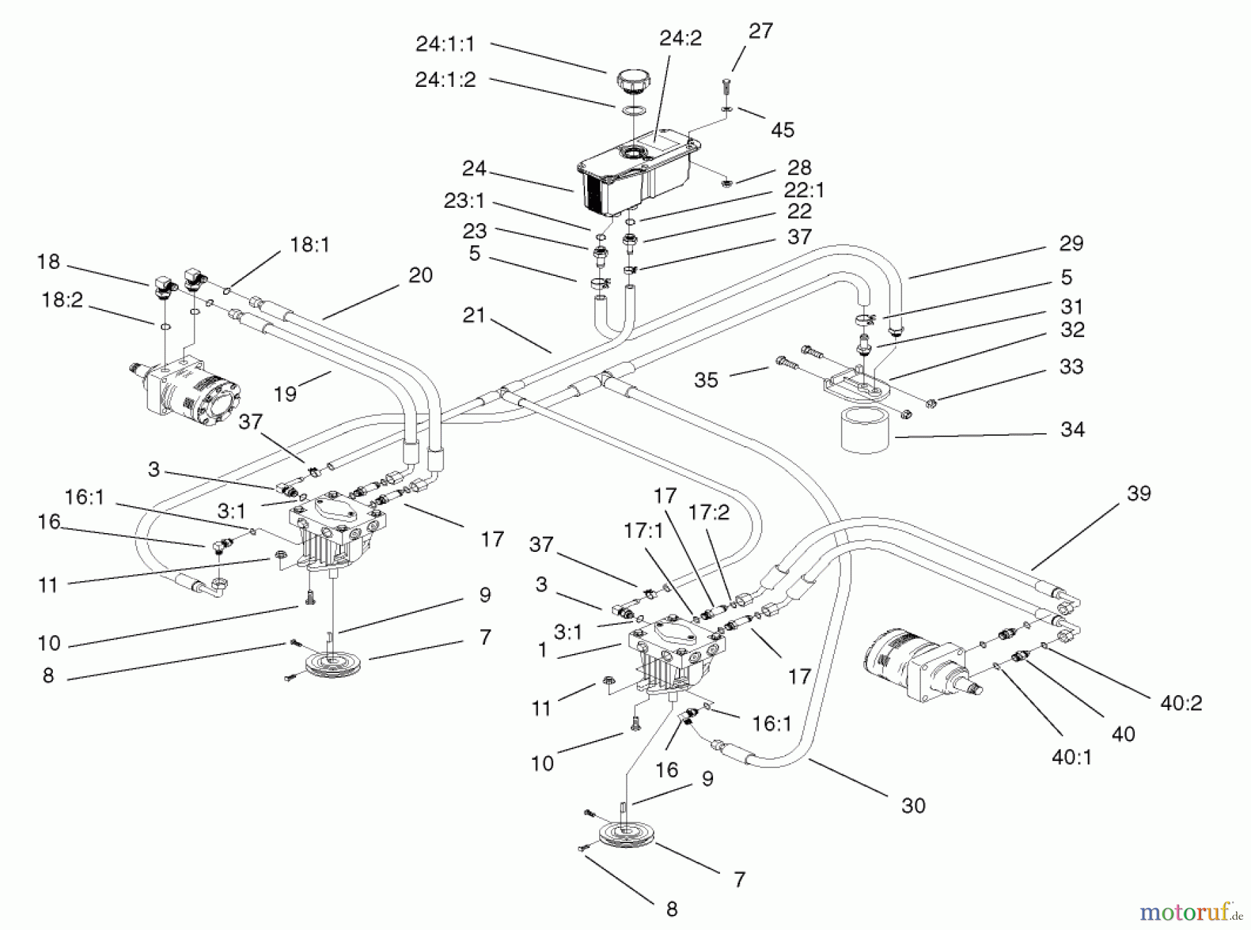  Zerto-Turn Mäher 74197 (Z153) - Toro Z Master Mower, 52