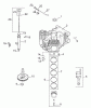 Zerto-Turn Mäher 74197 (Z153) - Toro Z Master Mower, 52" SFS Side Discharge Deck (SN: 230000001 - 230005000) (2003) Spareparts CRANKCASE ASSEMBLY KOHLER CV23S PS75560