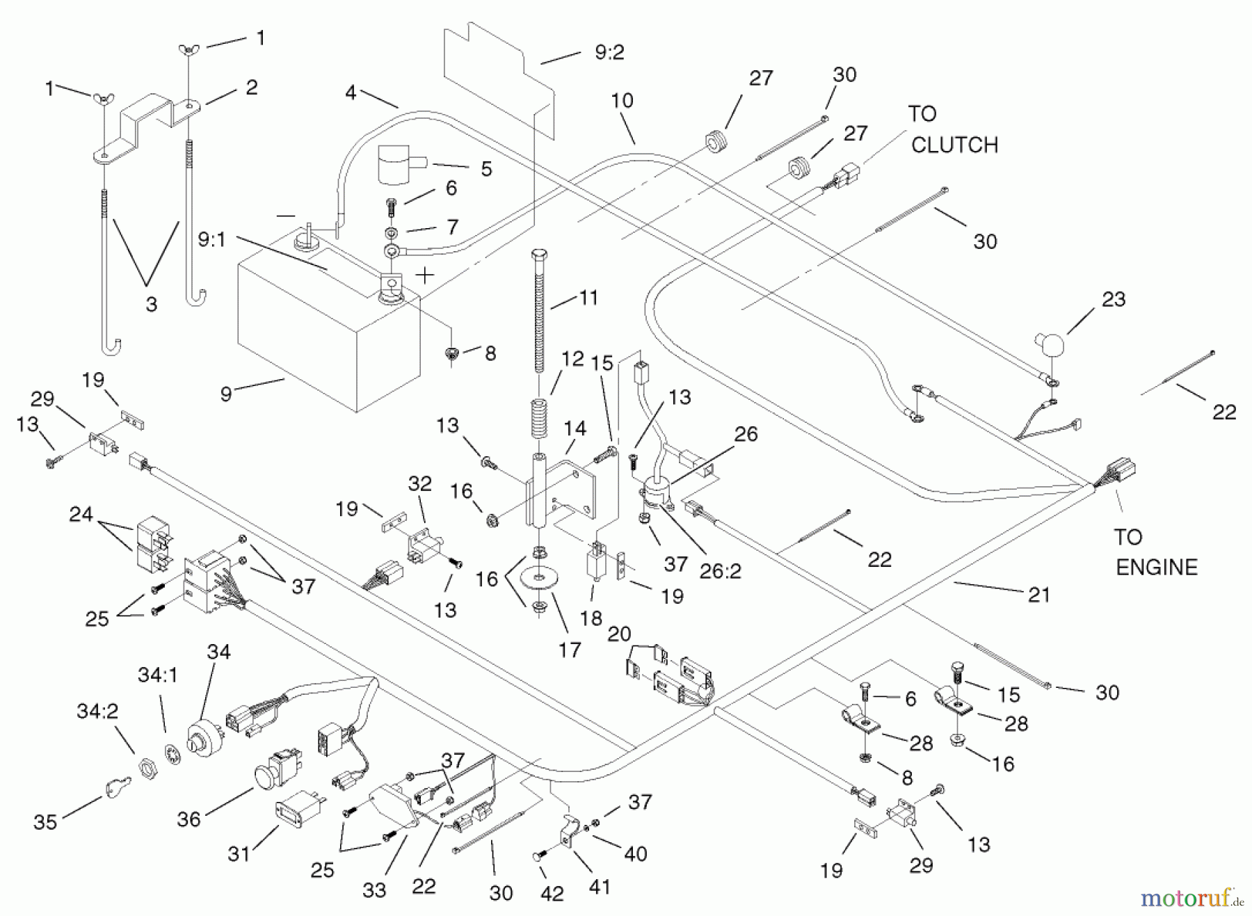  Zerto-Turn Mäher 74197 (Z153) - Toro Z Master Mower, 52