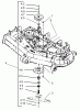 Zerto-Turn Mäher 74197 (Z153) - Toro Z Master Mower, 52" SFS Side Discharge Deck (SN: 230005001 - 230006000) (2003) Spareparts DECK SPINDLE ASSEMBLY