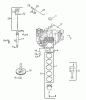 Zerto-Turn Mäher 74197 (Z153) - Toro Z Master Mower, 52" SFS Side Discharge Deck (SN: 230006001 - 230007000) (2003) Spareparts CRANKCASE ASSEMBLY KOHLER CV23S-75560