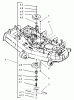 Zerto-Turn Mäher 74197 (Z153) - Toro Z Master Mower, 52" SFS Side Discharge Deck (SN: 230007001 - 230999999) (2003) Spareparts DECK SPINDLE ASSEMBLY