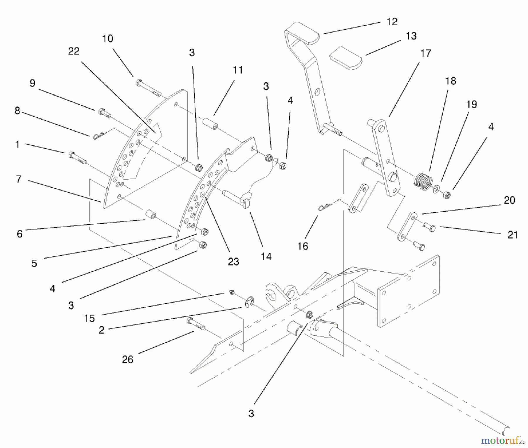  Zerto-Turn Mäher 74198 (Z153) - Toro Z Master Mower, 52