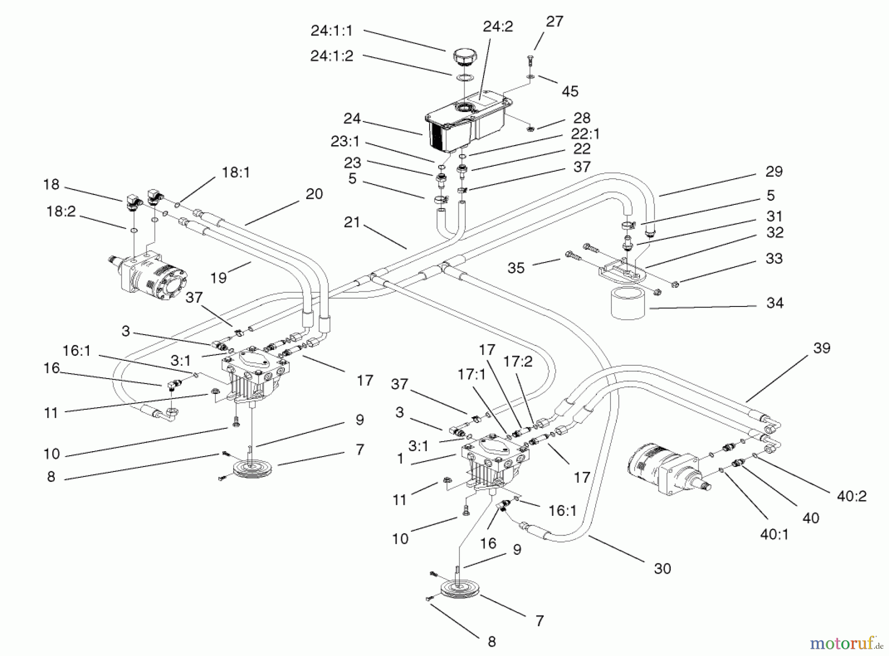  Zerto-Turn Mäher 74198 (Z153) - Toro Z Master Mower, 52