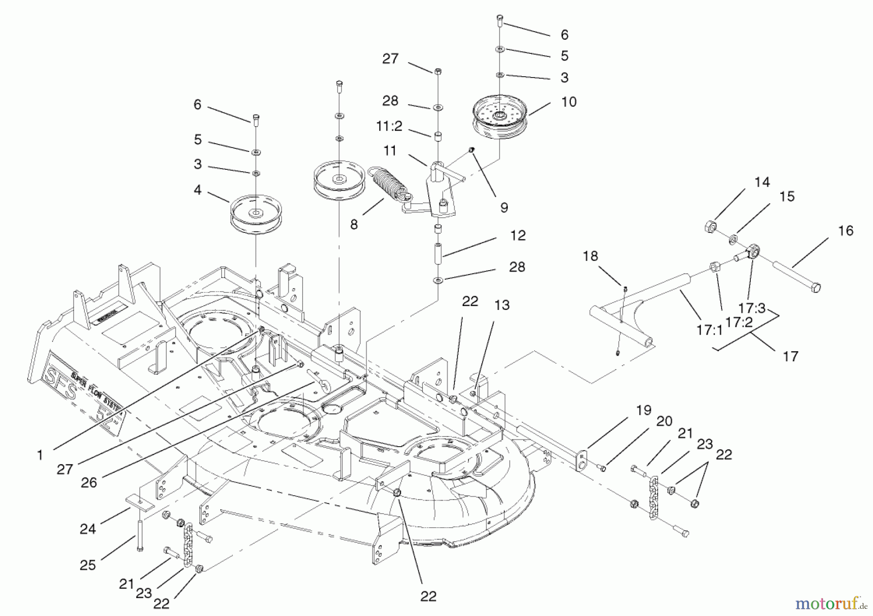  Zerto-Turn Mäher 74198 (Z153) - Toro Z Master Mower, 52