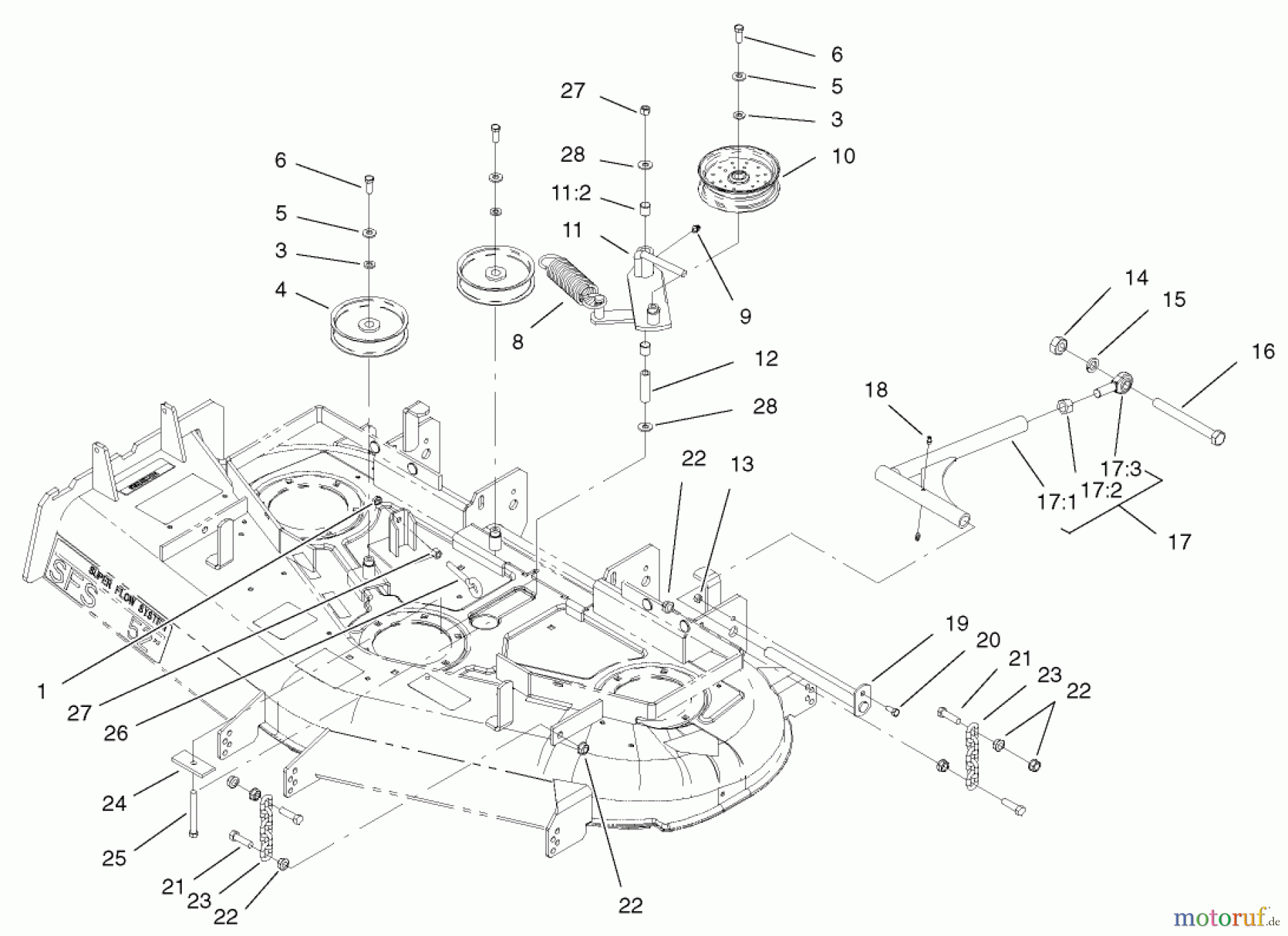  Zerto-Turn Mäher 74198 (Z153) - Toro Z Master Mower, 52