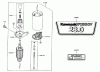 Zerto-Turn Mäher 74198 (Z153) - Toro Z Master Mower, 52" SFS Side Discharge Deck (SN: 220000327 - 220999999) (2002) Spareparts STARTER/DECALS ASSEMBLY KAWASAKI FH680V-CS10