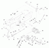 Zerto-Turn Mäher 74200 (Z252) - Toro Z Master Mower (SN: 890001 - 899999) (1998) Spareparts PARKING BRAKE