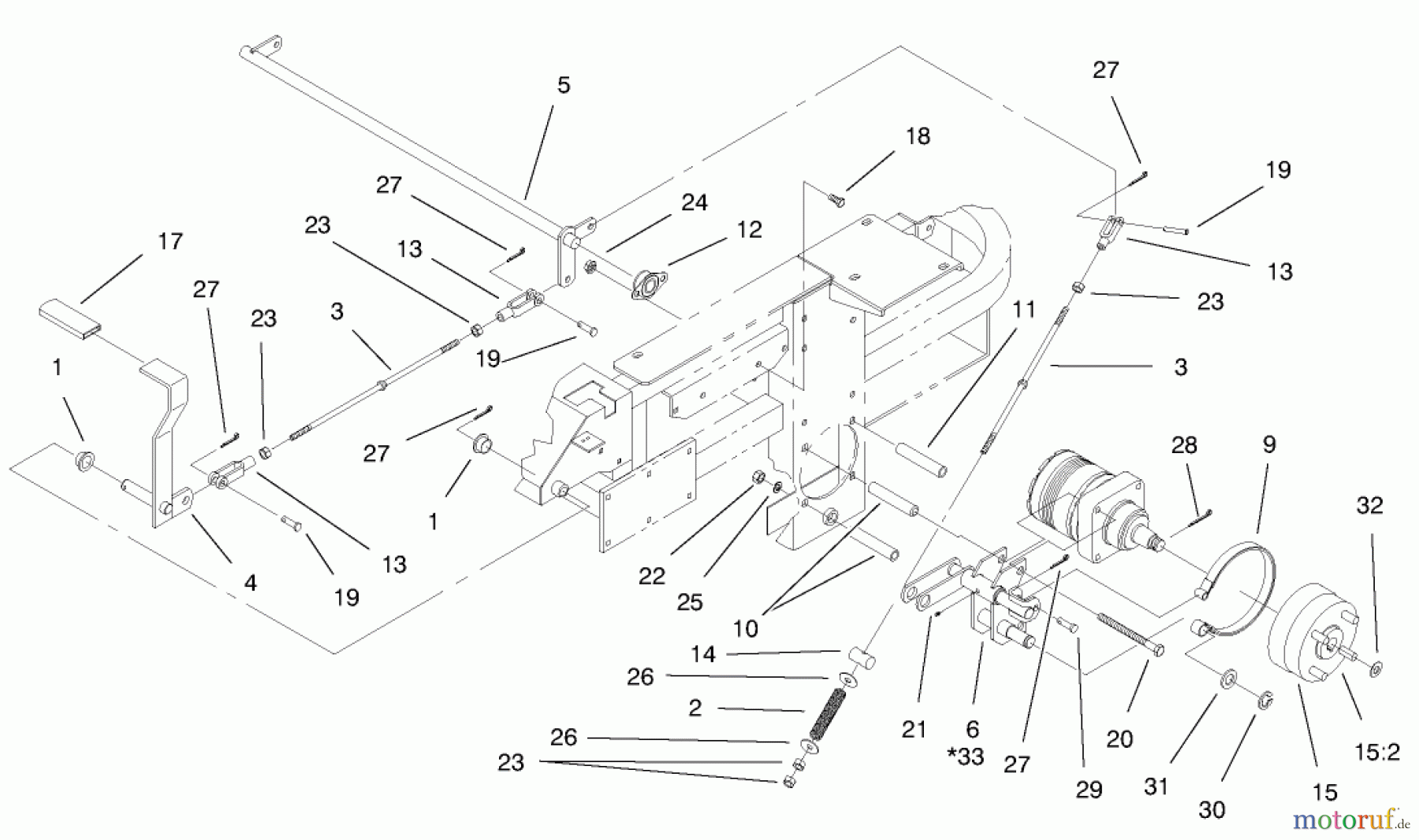  Zerto-Turn Mäher 74202 (Z253) - Toro Z Master Mower, 52