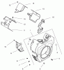 Zerto-Turn Mäher 74203 (Z255) - Toro Z Master Mower, 62" SFS Side Discharge Deck (SN: 200000001 - 200999999) (2000) Spareparts GROUP 6-BLOWER HOUSING & BAFFLES (CH25S 68606 KOHLER)