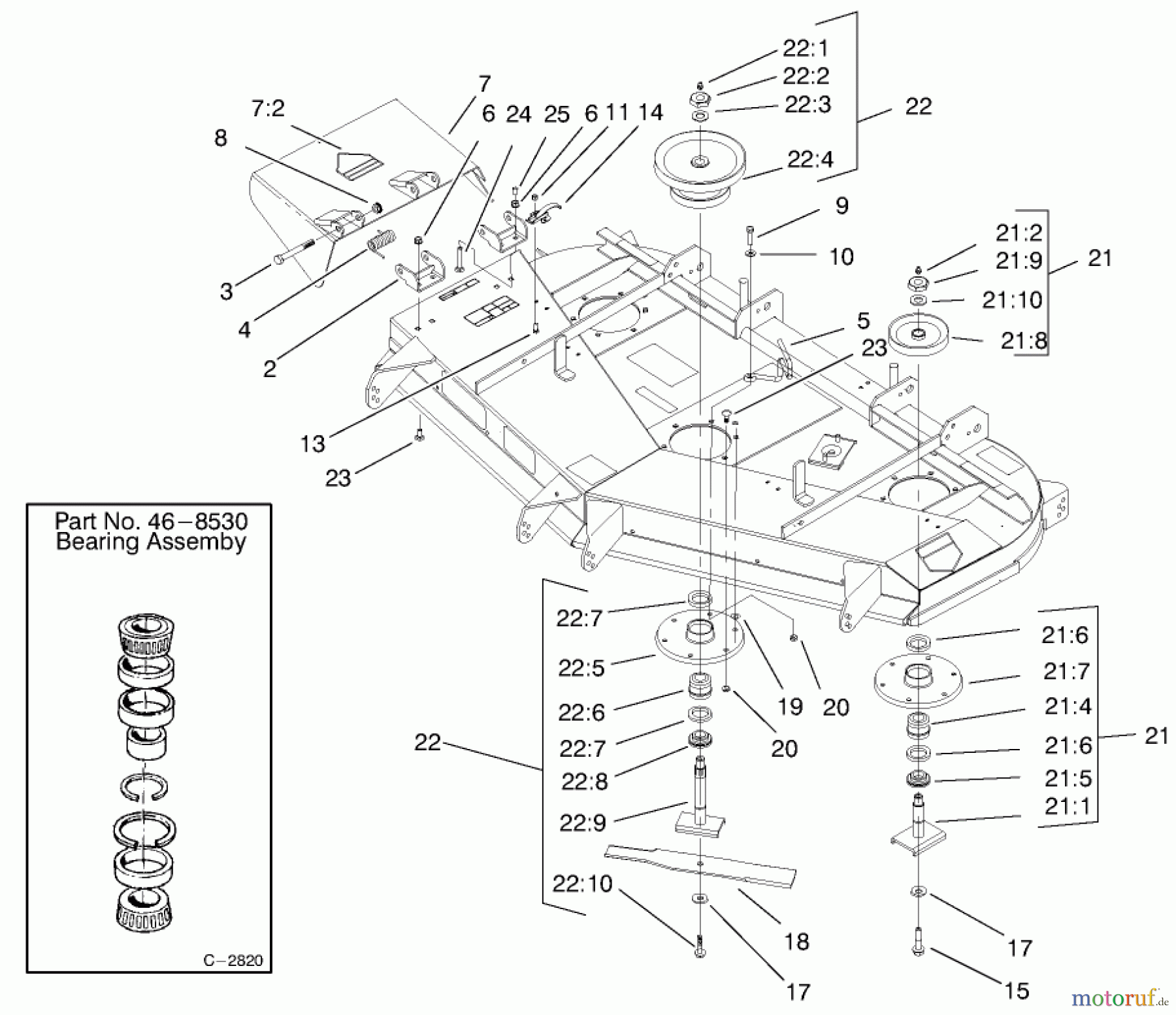  Zerto-Turn Mäher 74203 (Z255) - Toro Z Master Mower, 62