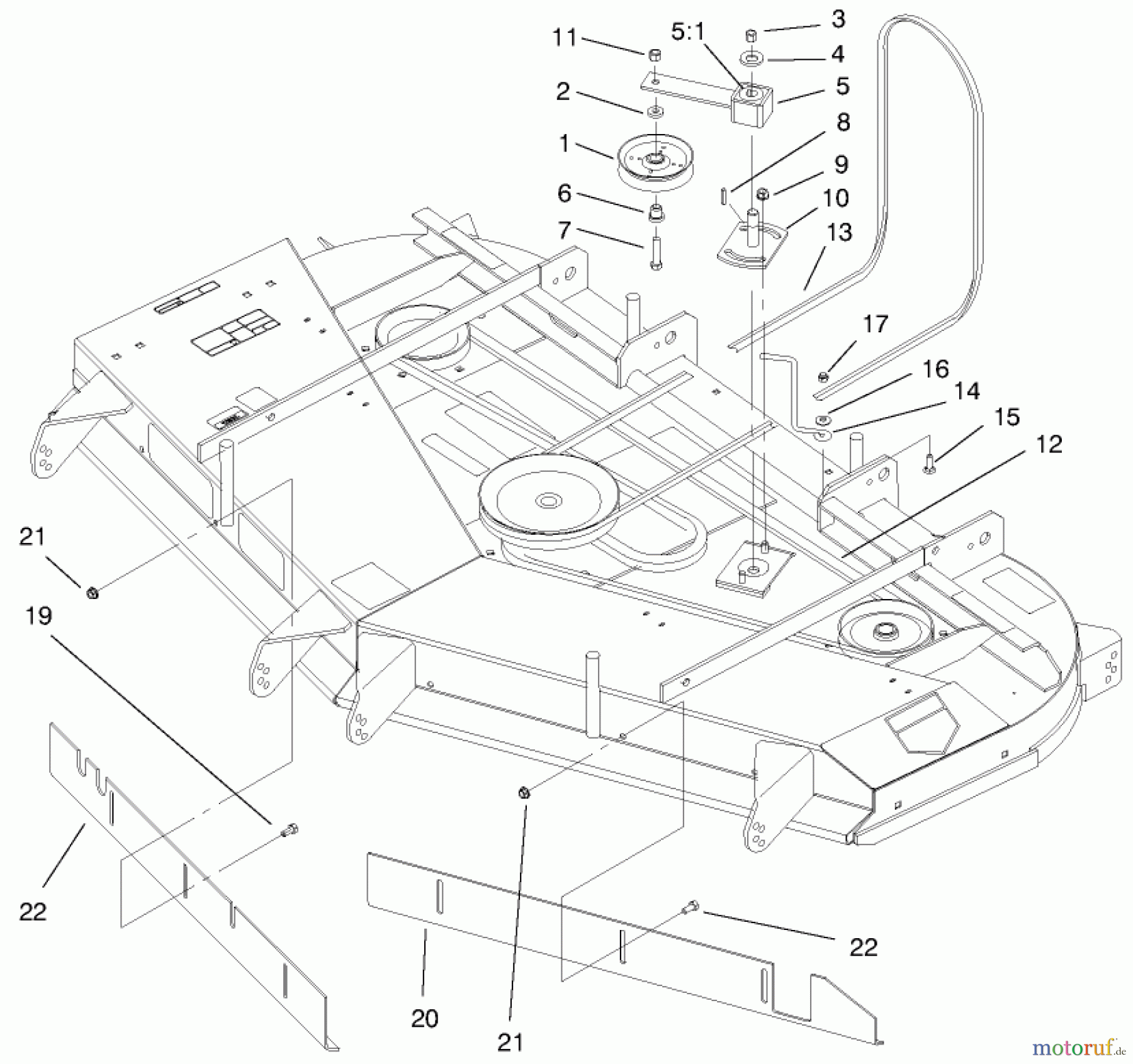  Zerto-Turn Mäher 74203 (Z255) - Toro Z Master Mower, 62