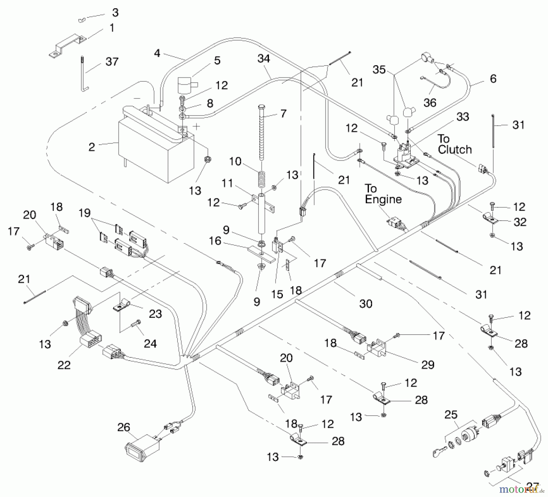  Zerto-Turn Mäher 74203 (Z255) - Toro Z Master Mower, 62