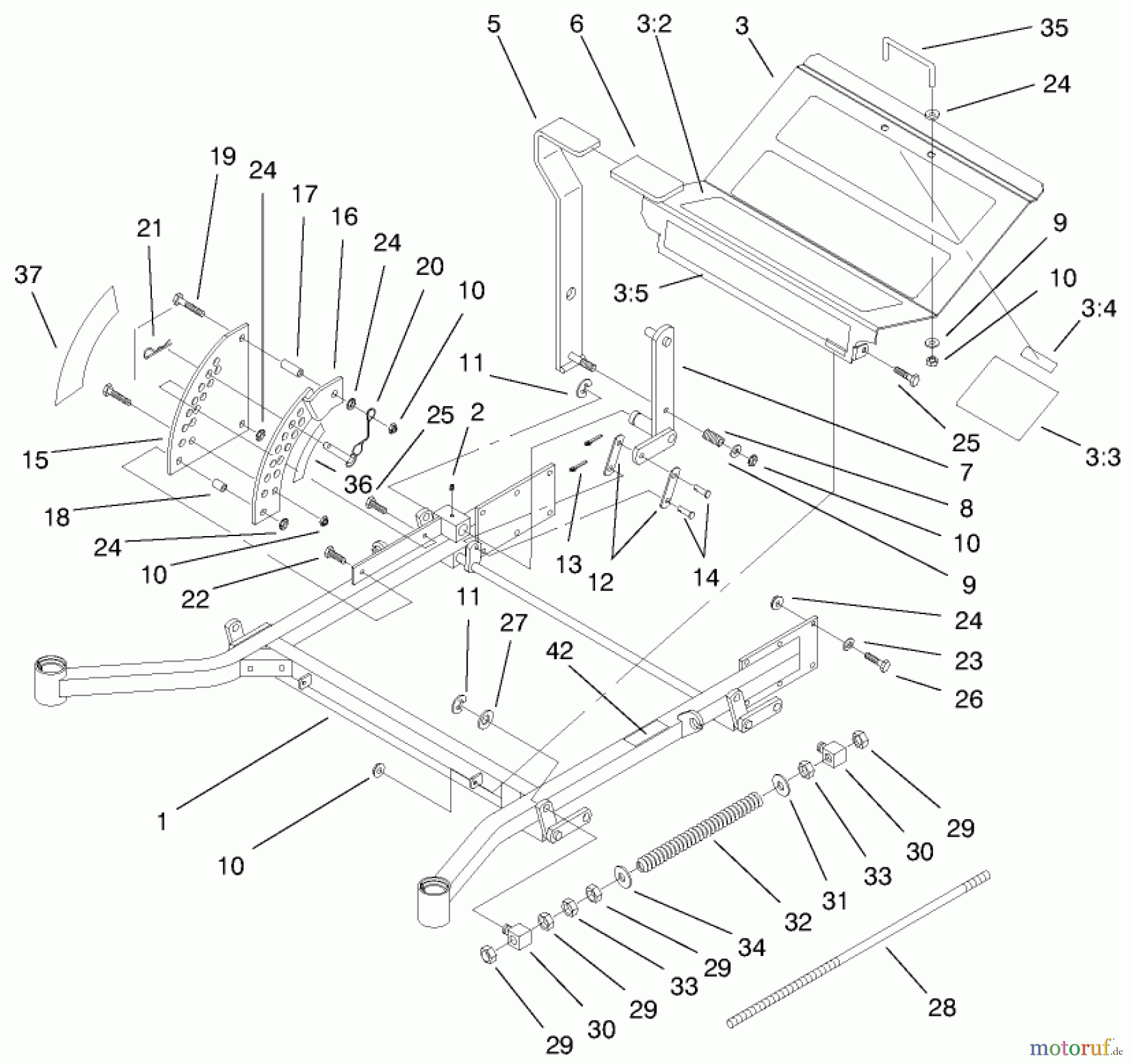  Zerto-Turn Mäher 74203 (Z255) - Toro Z Master Mower, 62