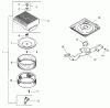 Zerto-Turn Mäher 74203 (Z255) - Toro Z Master Mower, 62" SFS Side Discharge Deck (SN: 992000 - 994000) (1999) Spareparts GROUP 10-AIR INTAKE/FILTRATION (CH25S 68606 KOHLER)