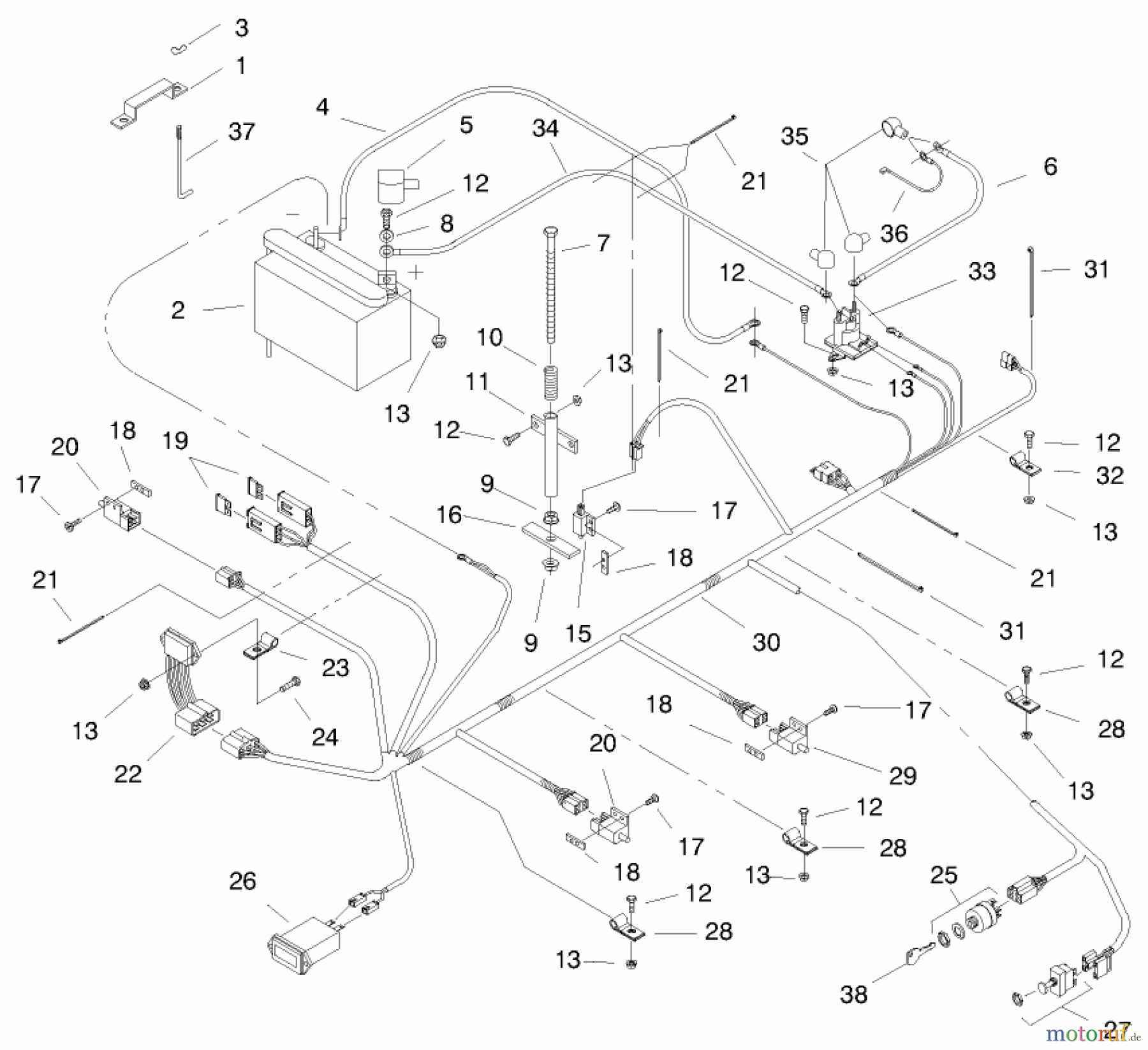  Zerto-Turn Mäher 74203 (Z255) - Toro Z Master Mower, 62