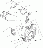 Zerto-Turn Mäher 74204 (Z255) - Toro Z Master Mower, 52" SFS Side Discharge Deck (SN: 990001 - 991999) (1999) Spareparts GROUP 6-BLOWER HOUSING & BAFFLES (CH25S 68606 KOHLER)