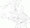 Zerto-Turn Mäher 74204 (Z255) - Toro Z Master Mower, 52" SFS Side Discharge Deck (SN: 990001 - 991999) (1999) Spareparts IDLER ASSEMBLY