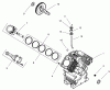 Zerto-Turn Mäher 74204 (Z255) - Toro Z Master Mower, 52" SFS Side Discharge Deck (SN: 992000 - 994000) (1999) Spareparts GROUP 2-CRANKCASE (CH25S 68606 KOHLER)