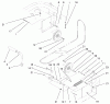 Zerto-Turn Mäher 74204 (Z255) - Toro Z Master Mower, 52" SFS Side Discharge Deck (SN: 992000 - 994000) (1999) Spareparts IDLER ASSEMBLY