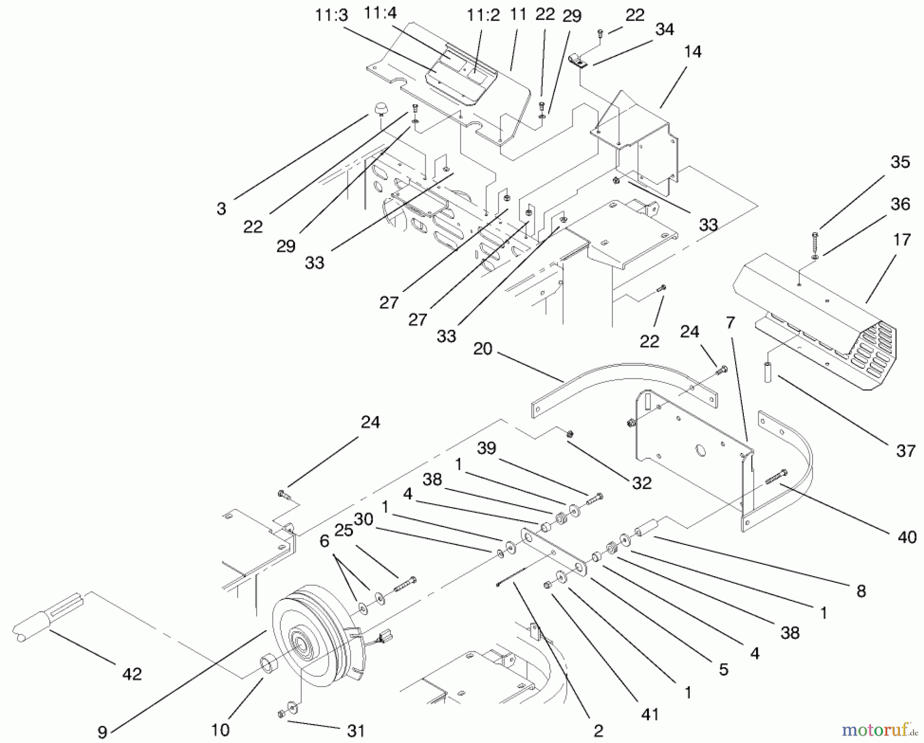  Zerto-Turn Mäher 74204 (Z255) - Toro Z Master Mower, 52