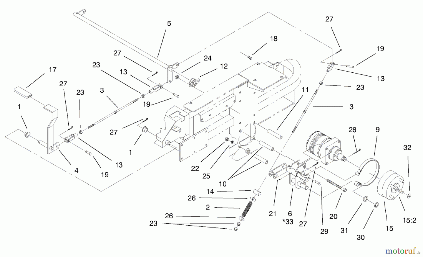  Zerto-Turn Mäher 74204 (Z255) - Toro Z Master Mower, 52