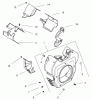 Zerto-Turn Mäher 74204 (Z255) - Toro Z Master Mower, 52" SFS Side Discharge Deck (SN: 994001 - 999999) (1999) Spareparts GROUP 6-BLOWER HOUSING & BAFFLES (CH25S 68606 KOHLER)