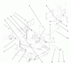 Zerto-Turn Mäher 74205 (Z255) - Toro Z Master Mower, 72" SFS Side Discharge Deck (SN: 200000001 - 200999999) (2000) Spareparts FRAME AND DECK ASSEMBLY