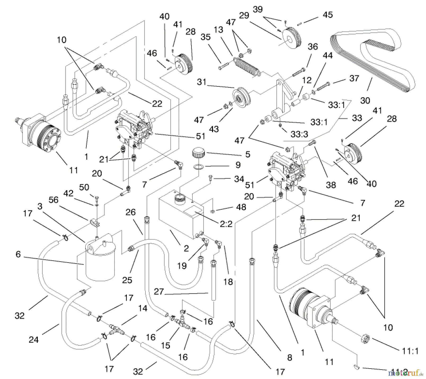  Zerto-Turn Mäher 74209 (Z253) - Toro Z Master Mower, 62