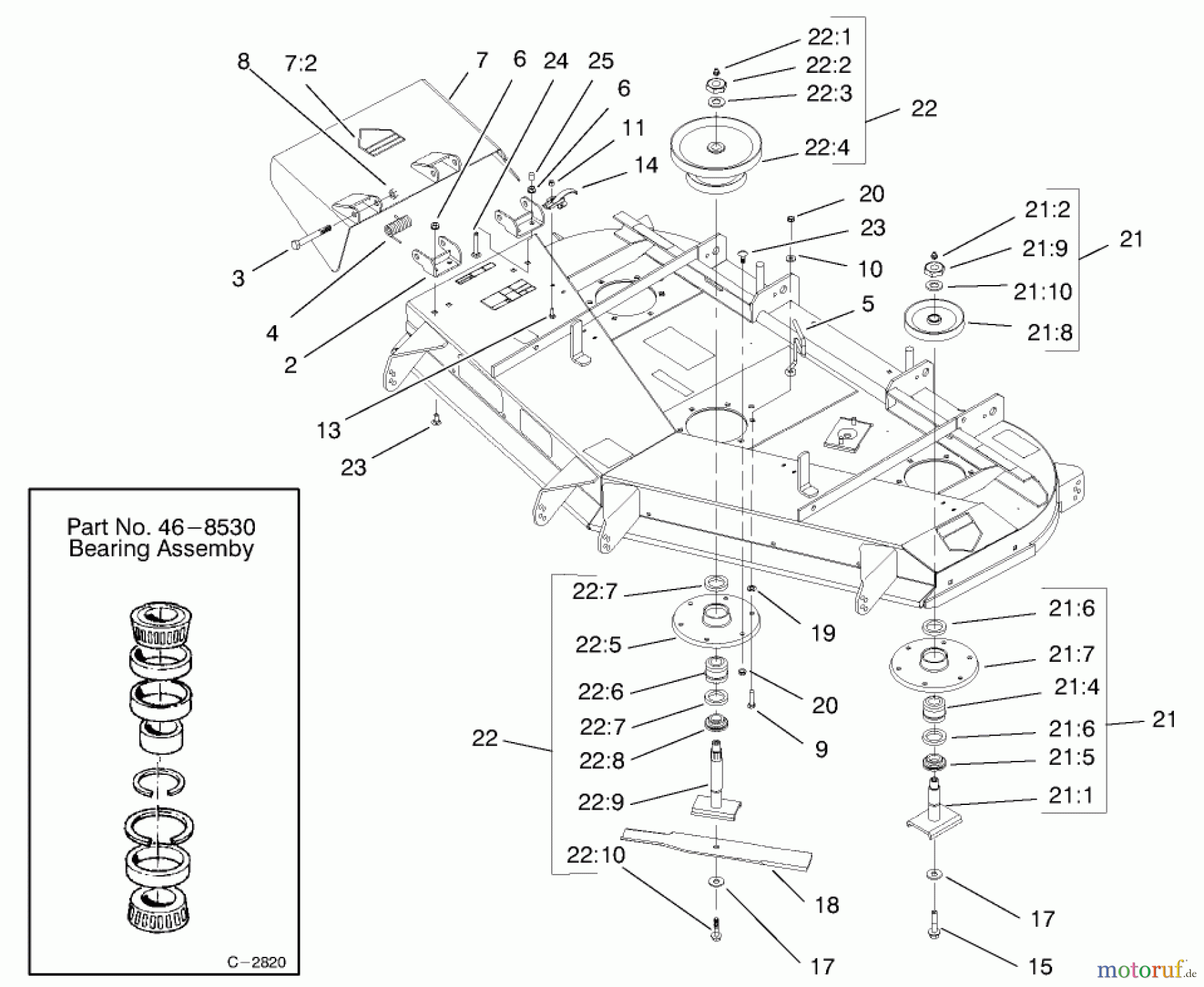  Zerto-Turn Mäher 74209 (Z253) - Toro Z Master Mower, 62