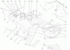Zerto-Turn Mäher 74211 (Z252L) - Toro Z Master Mower, 52" SFS Side Discharge Deck (SN: 200000001 - 200999999) (2000) Spareparts DECK, DEFLECTOR AND ROLLER ASSEMBLY