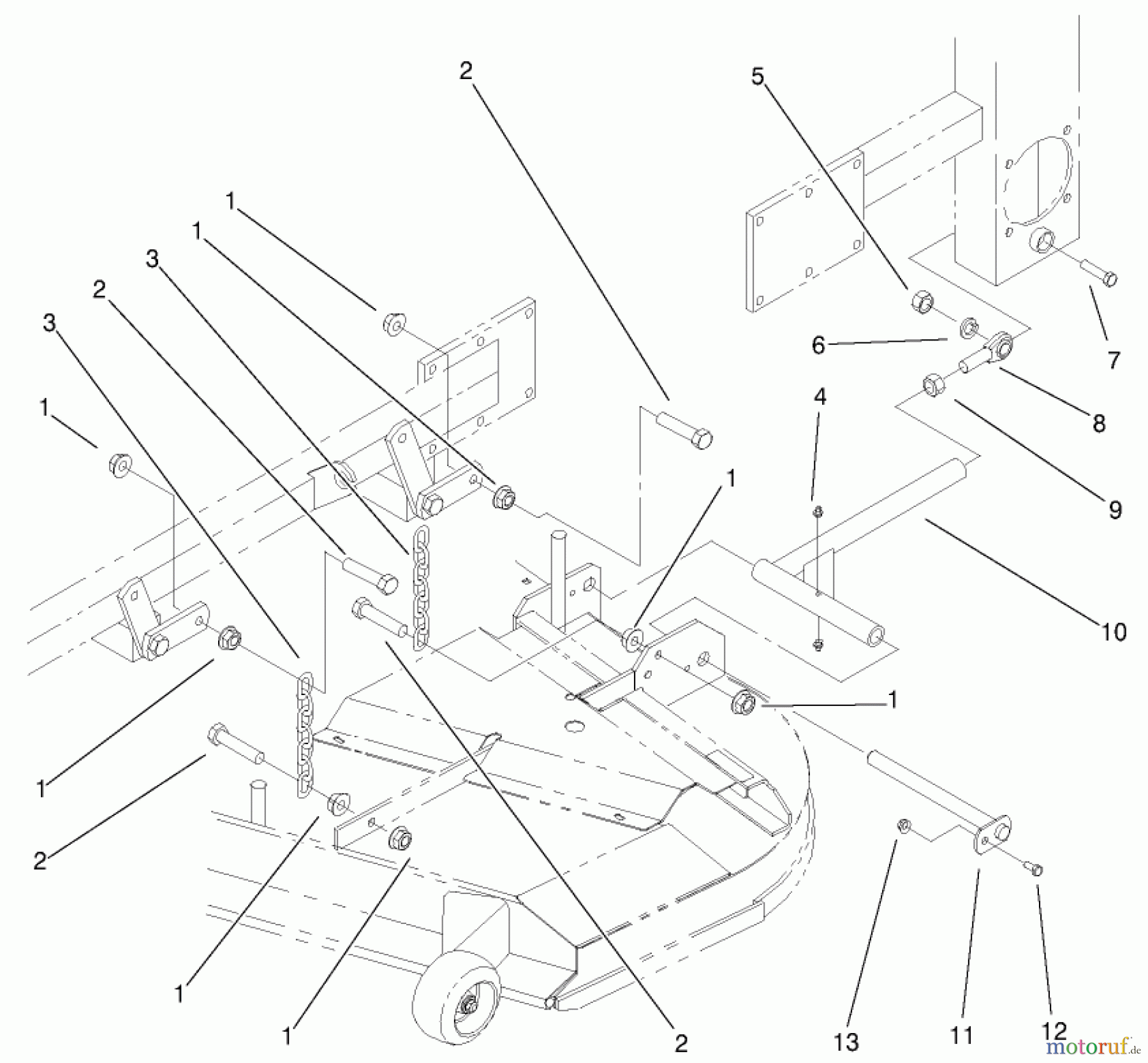  Zerto-Turn Mäher 74211 (Z252L) - Toro Z Master Mower, 52