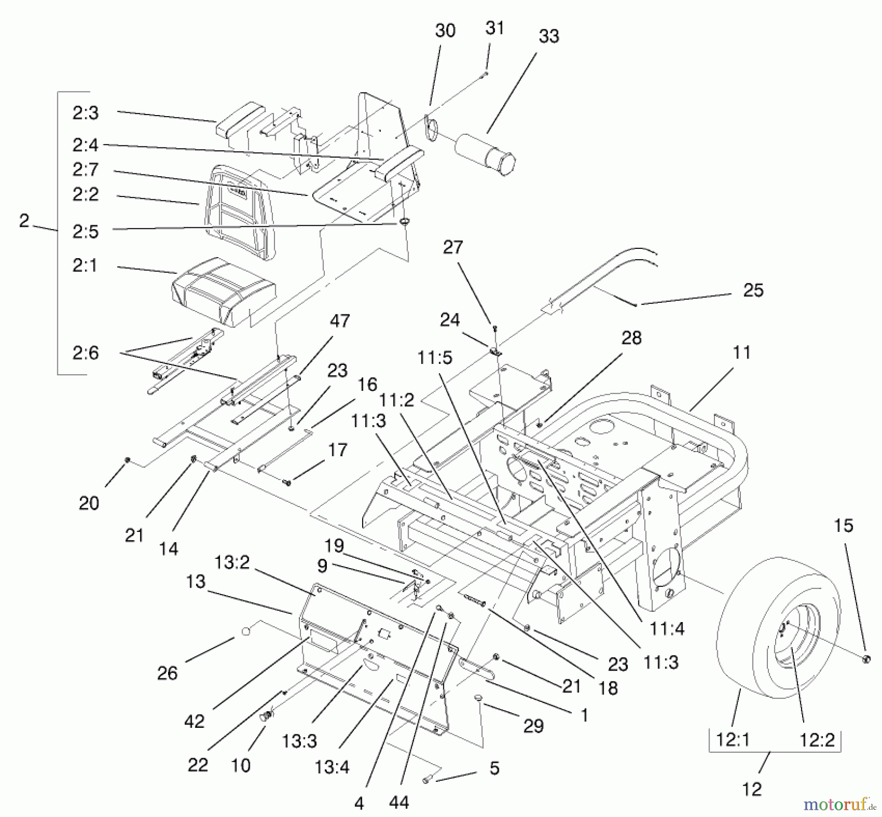  Zerto-Turn Mäher 74211 (Z252L) - Toro Z Master Mower, 52