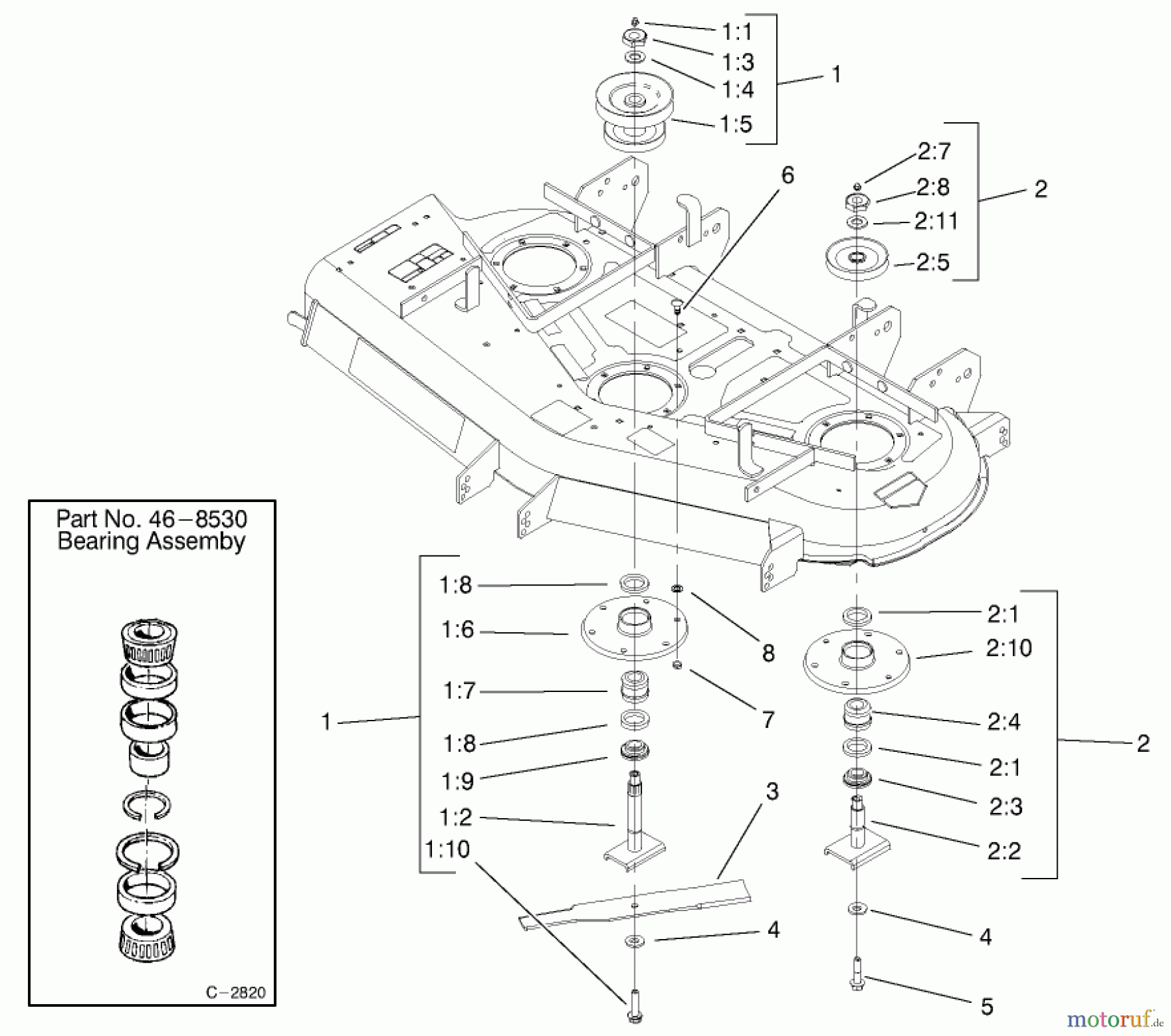  Zerto-Turn Mäher 74211 (Z252L) - Toro Z Master Mower, 52