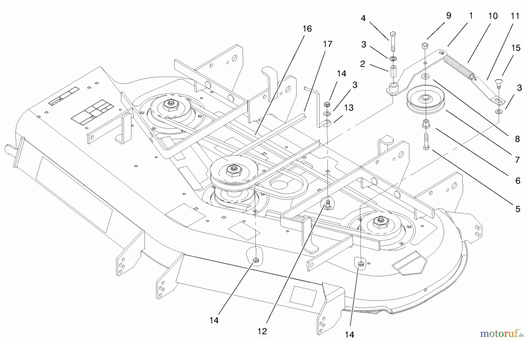  Zerto-Turn Mäher 74211 (Z252L) - Toro Z Master Mower, 52