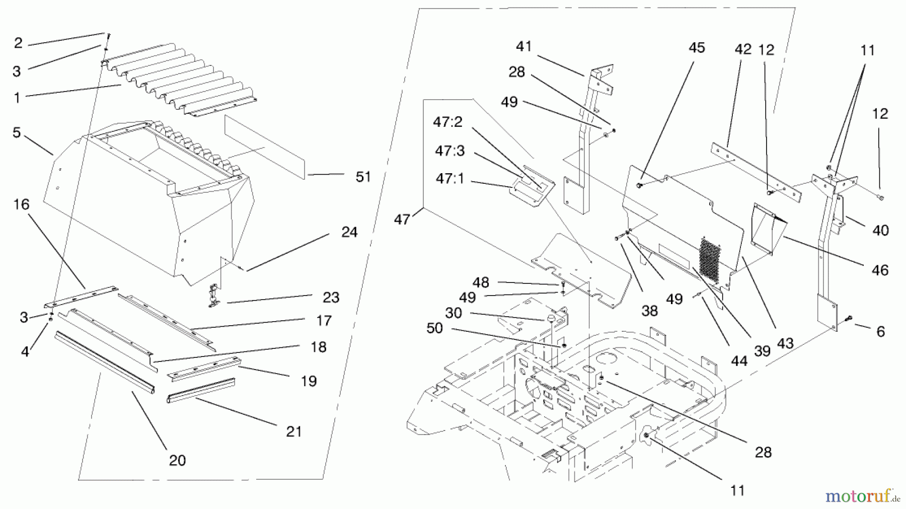  Zerto-Turn Mäher 74211 (Z252L) - Toro Z Master Mower, 52