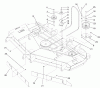 Zerto-Turn Mäher 74212 (Z252L) - Toro Z Master Mower, 62" SFS Side Discharge Deck (SN: 200000001 - 200999999) (2000) Spareparts BELTS AND IDLER ARM ASSEMBLY