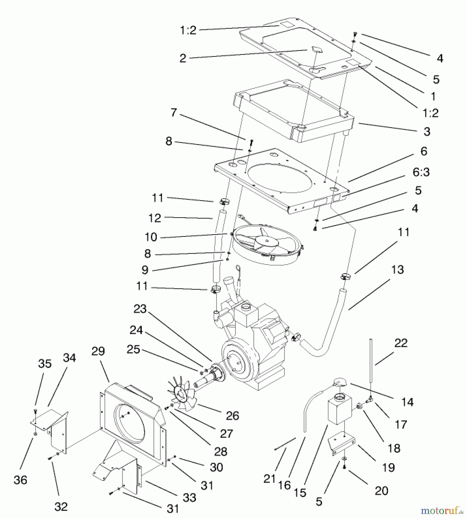  Zerto-Turn Mäher 74212 (Z252L) - Toro Z Master Mower, 62