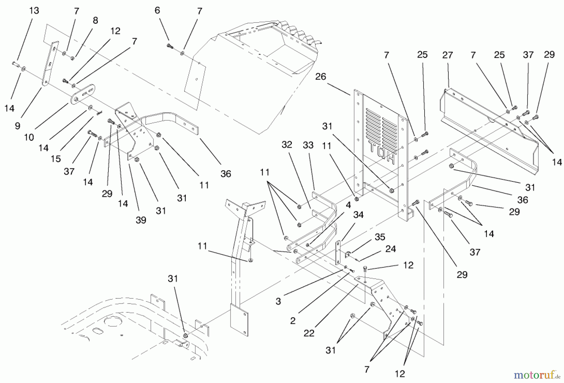  Zerto-Turn Mäher 74212 (Z252L) - Toro Z Master Mower, 62