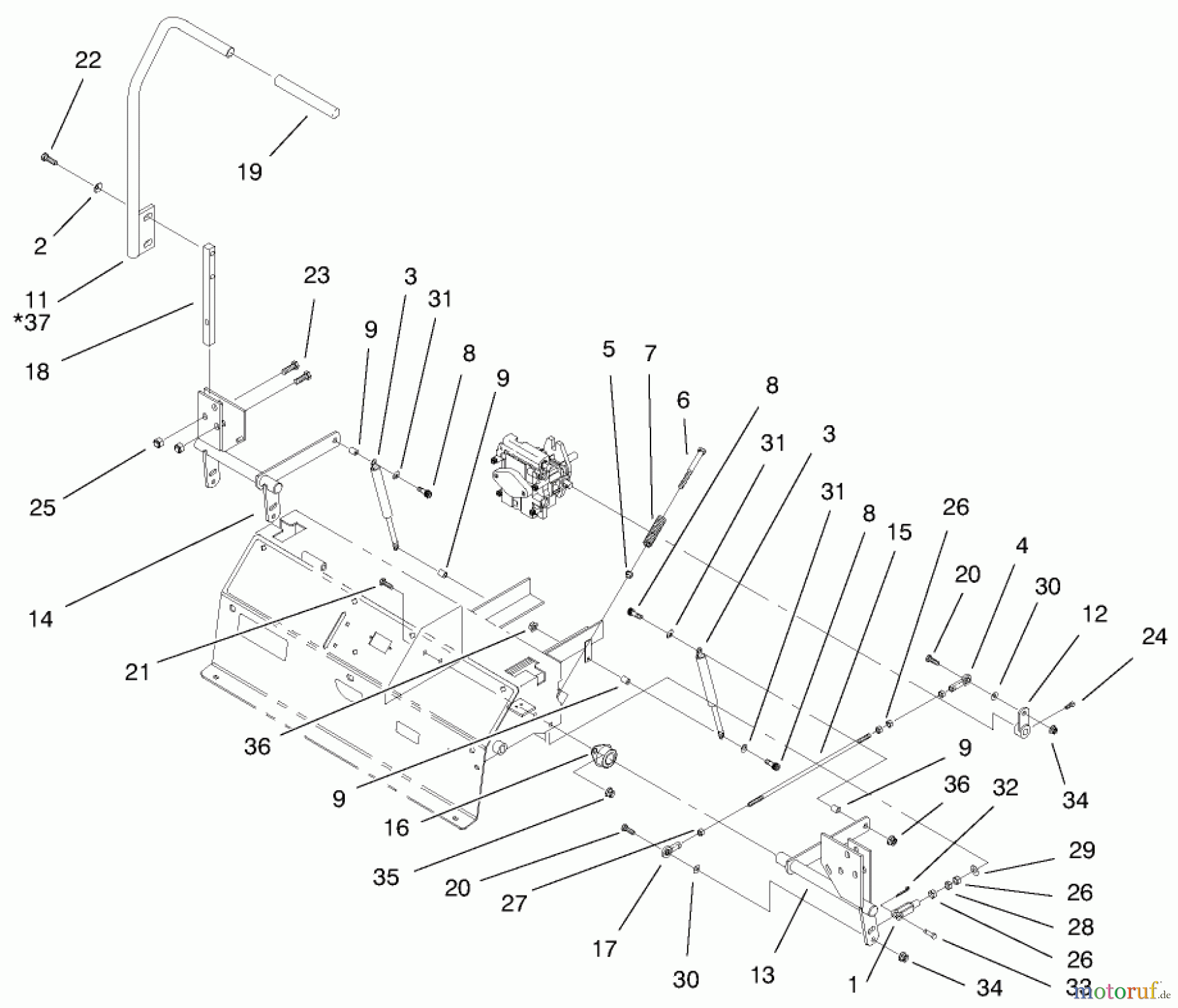  Zerto-Turn Mäher 74212 (Z252L) - Toro Z Master Mower, 62