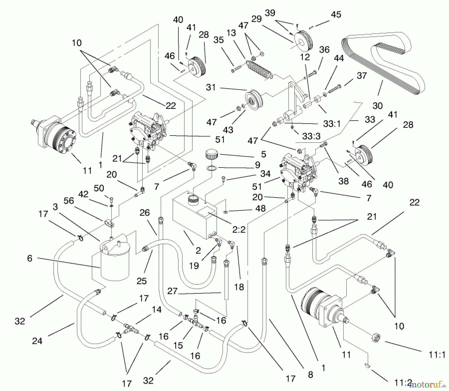  Zerto-Turn Mäher 74212 (Z252L) - Toro Z Master Mower, 62