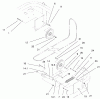 Zerto-Turn Mäher 74212 (Z252L) - Toro Z Master Mower, 62" SFS Side Discharge Deck (SN: 991001 - 999999) (1999) Spareparts IDLER ASSEMBLY