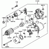 Zerto-Turn Mäher 74212 (Z252L) - Toro Z Master Mower, 62" SFS Side Discharge Deck (SN: 991001 - 999999) (1999) Spareparts STARTER-KAWASAKI FD661D S03